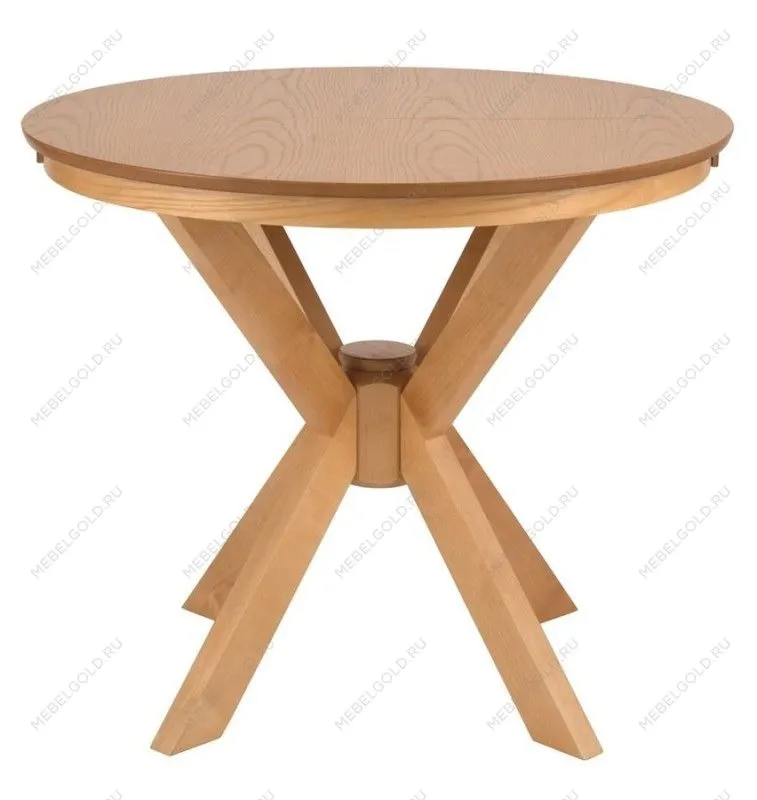 Стол Милан 900 раздвижной (светлый тон)