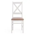Стул CROSSMAN white, ткань бежевая (Ford William 7) | изображение 4