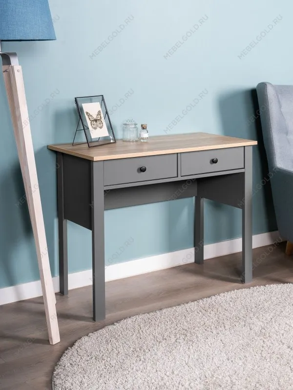 Стол туалетный Сага, 92х45, серый/ясень | изображение 2