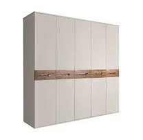 Шкаф 5-ти дв. Bogemia Wood Wo (Шелк/Золото) БМШ2/5(Wo)