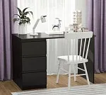 КАСТОР (KULLEN) стол письменный ИКЕА / IKEA 3 ящика 116х65 Дуб Венге | изображение 6