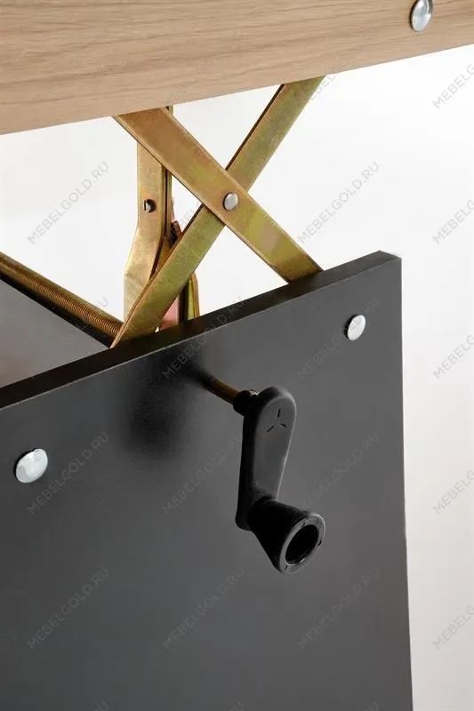 Стол-трансформер Halmar ERIKA 120 (дуб артизан/черный) | изображение 5