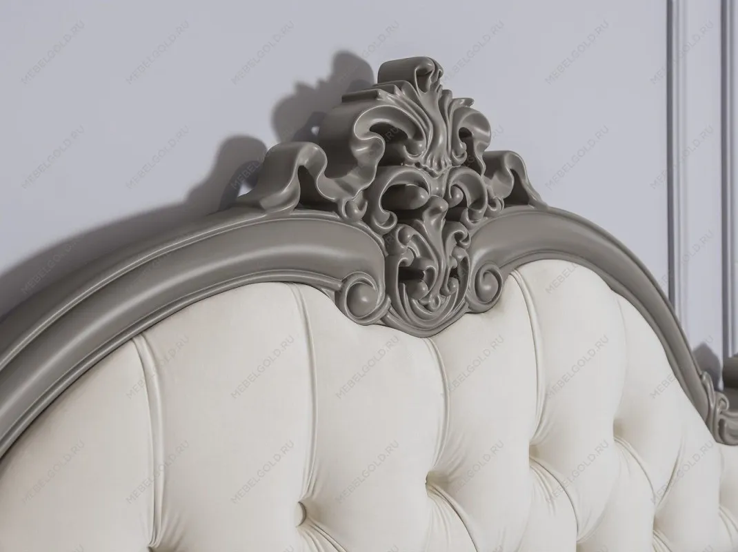 Кровать Мишель Лайт 180х200 см серый камень | изображение 4