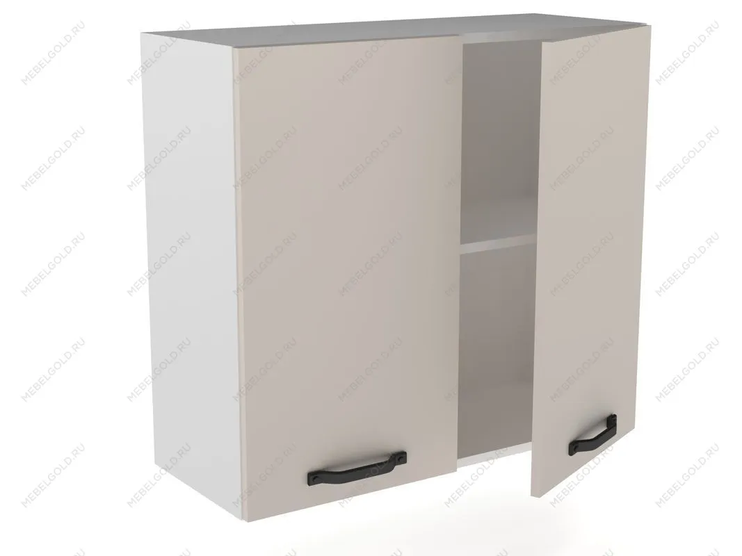 Шкаф 2-х дверный ШГ-80, Грей - 2 (800*320*720) Кашемир, 22131 | изображение 1