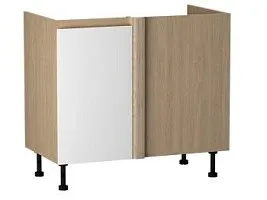 Дуб Палермо/Белый матовый