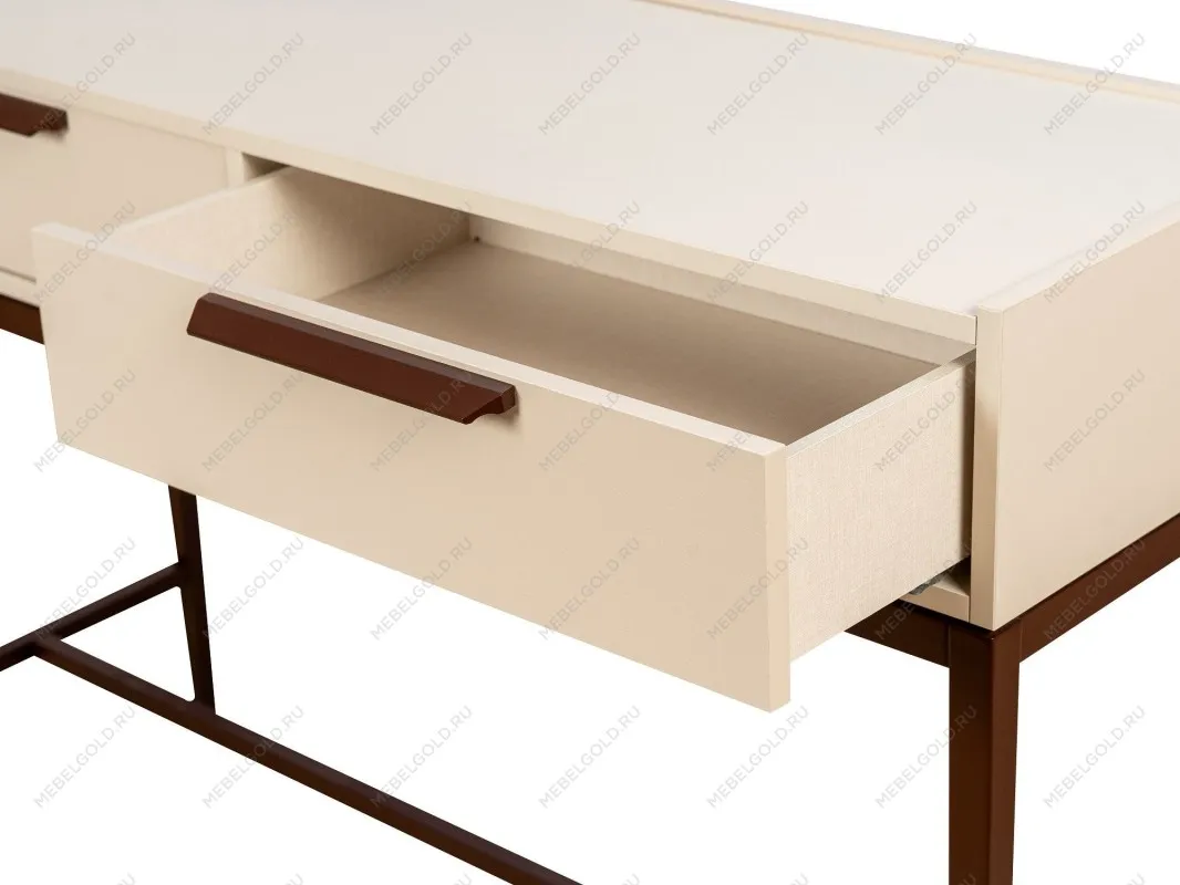 Консоль с 2-мя ящиками MARANTA (Кремовый) | изображение 2