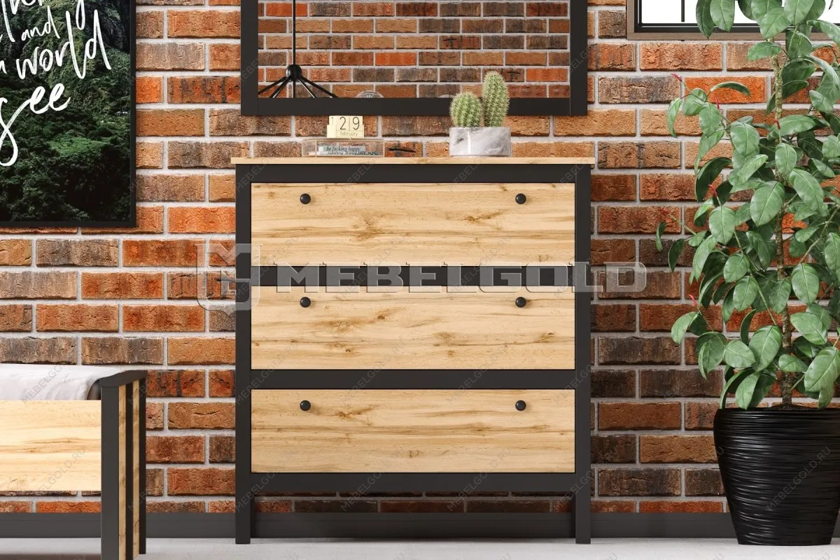 Комод Лофт KOM3S/90 | изображение 1