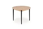 Стол обеденный Halmar PIVOT 102 (дуб артизан/черный) | изображение 6