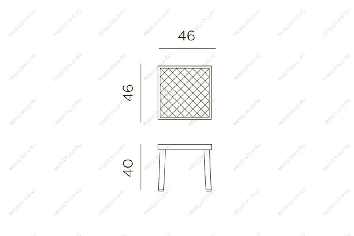 Столик Nardi Rodi, tortora | изображение 2