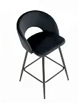 Стул барный Halmar H96 (черный/черный) | изображение 4