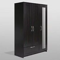 БРИМНЭС / СИРИУС Шкаф ИКЕА / IKEA комбинированный 3 двери и 1 ящик Дуб Венге