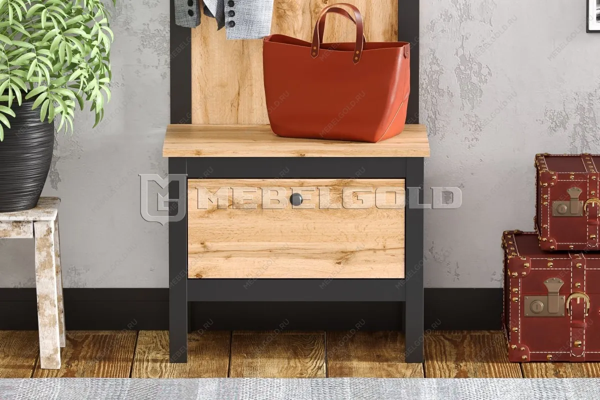 Тумба для обуви Лофт KOM1K/55 | изображение 1