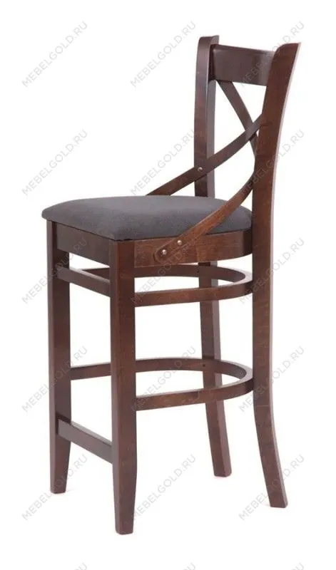 Стул барный Hugo (темный тон/темно-серый М07) | изображение 3