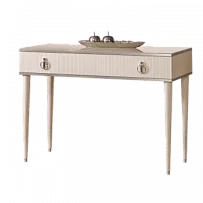 м. Марьина Роща - Стол туалетный Римини СОЛО (слоновая кость серебро) РМСТ-1 (s)