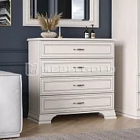 Комод Тиффани 4S вудлайн кремовый