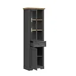 Шкаф с витриной Жасмин REG1W1D1S с подсветкой | изображение 2