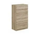 КАСТОР (KULLEN) комод ИКЕА / IKEA 5 ящиков сонома | изображение 3