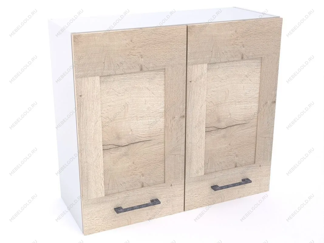 Шкаф ШГ-80, Дублин (800*320*720) Дуб галифакс белый, 21643