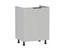 Стол под мойку СМ-60, Ватель (600*520*820) Экокожа Белый, 23909