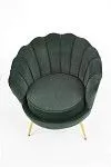 Кресло Halmar AMORINITO (темно-зеленый/золотой) | изображение 5