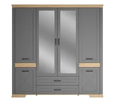 Шкаф Марсель SZF6D2S дымчатый алмаз