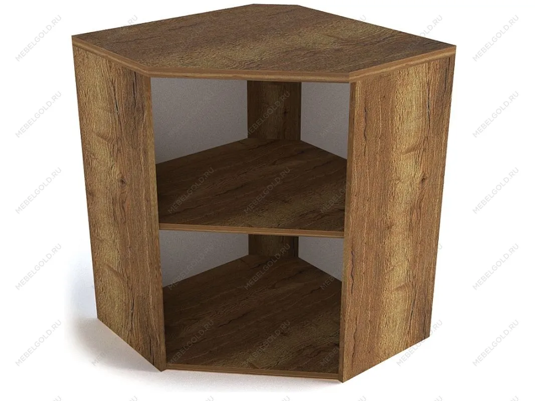 Шкаф угловой ШУ-60, Адель-2 (600*600*742) Кашемир, 20164 | изображение 1