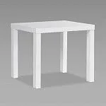 ЛАКК / ЭНКЕЛЬ Журнальный стол ИКЕА / IKEA 50, тамбурат, цвет белый | изображение 1