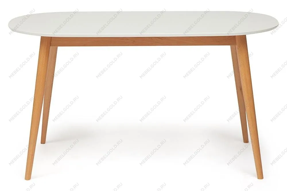 Стол обеденный MAX Бук, Белый