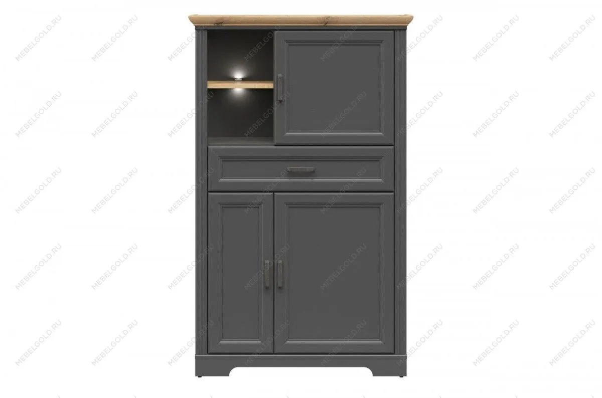 Шкаф Жасмин REG3D1S с подсветкой