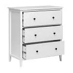 Комод Хитроу (3 ящ) (белый) | изображение 1