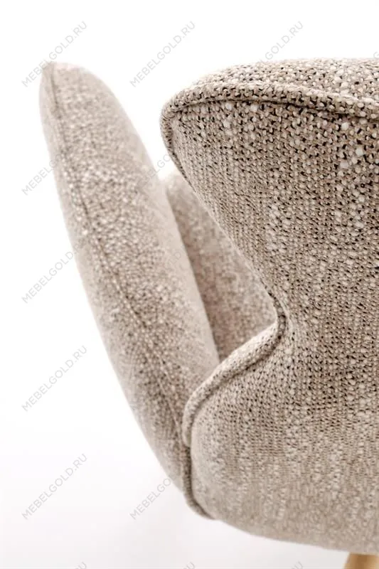 Стул кухонный Halmar K585 поворотный (темно-бежевый/дуб натуральный) | изображение 9