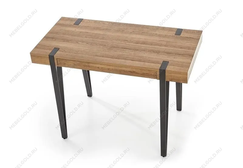 Стол компьютерный Halmar B-39 (орех медовый/черный) | изображение 1