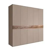 Шкаф 5-ти дв. Bogemia Wood Wo (Мокка/Золото) БМШ2/5(Wo)