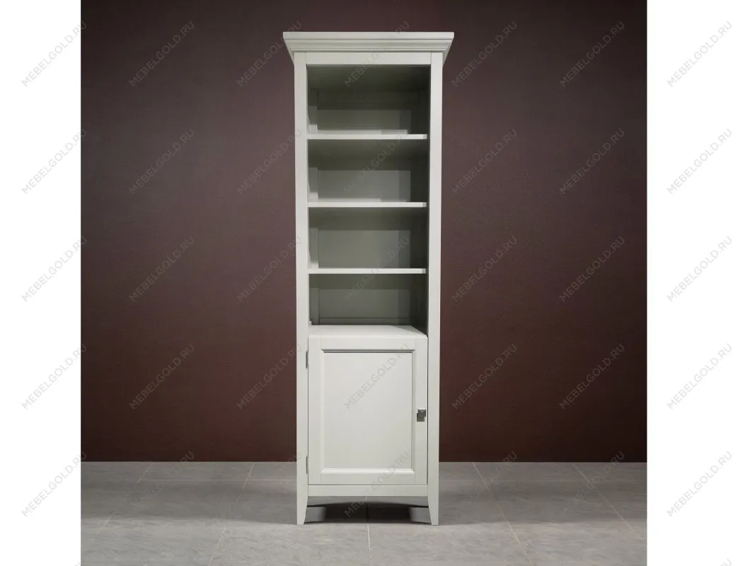 Стеллаж узкий левый Manhattan (Молочный) | изображение 2