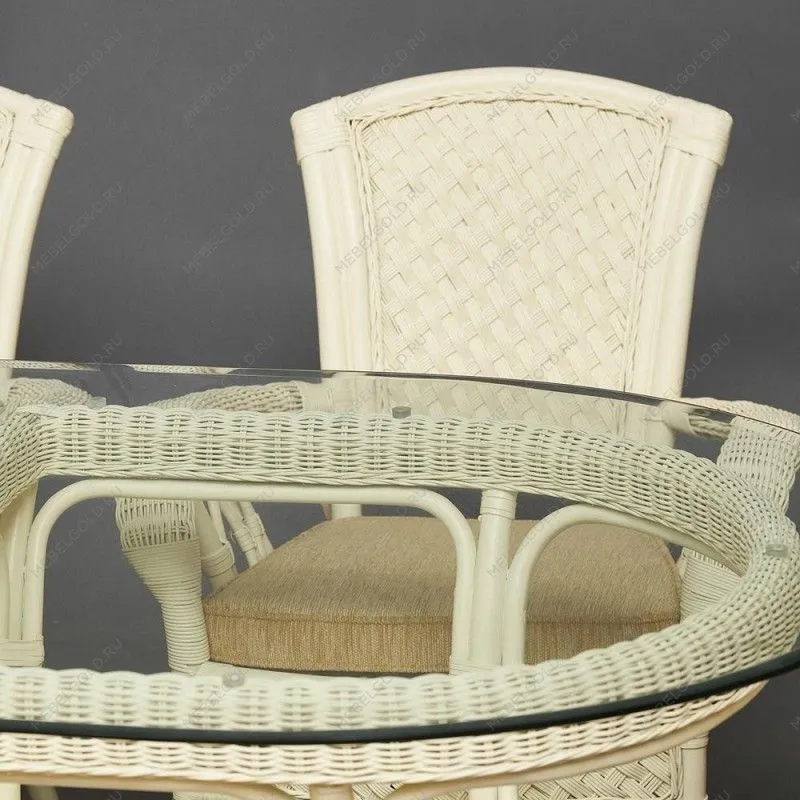 Комплект обеденный ANDREA GRAND Белый | изображение 15