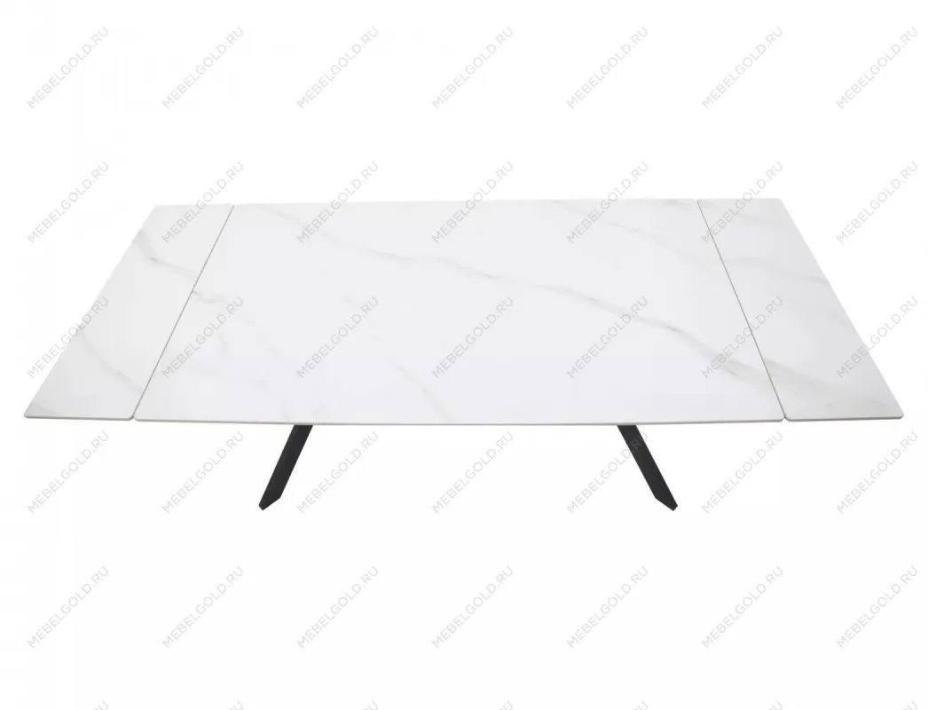Стол обеденный Signal IMPERIA 180 (белый/черный) | изображение 5