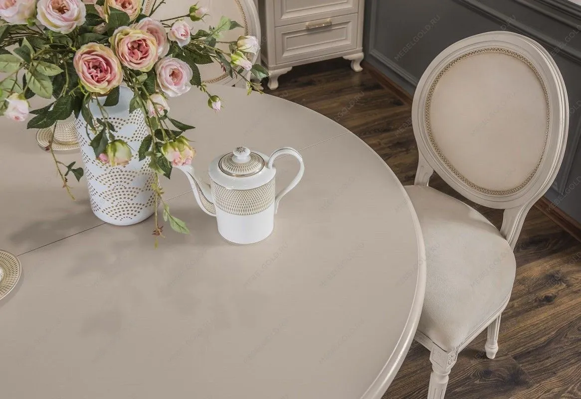 м. Марьина Роща - Стол Мокко круглый бежевый | изображение 3