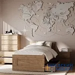 Ящик выкатной для кроватей СИРИУС, 60х60х20 см, дуб сонома | изображение 7