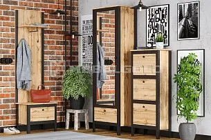 Тумба для обуви Лофт KOM1K/55