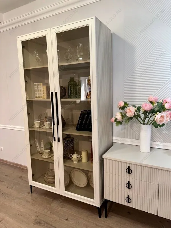 Витрина Стелла 2-ств светло серый камень - Выставка м. Марьина роща | изображение 15