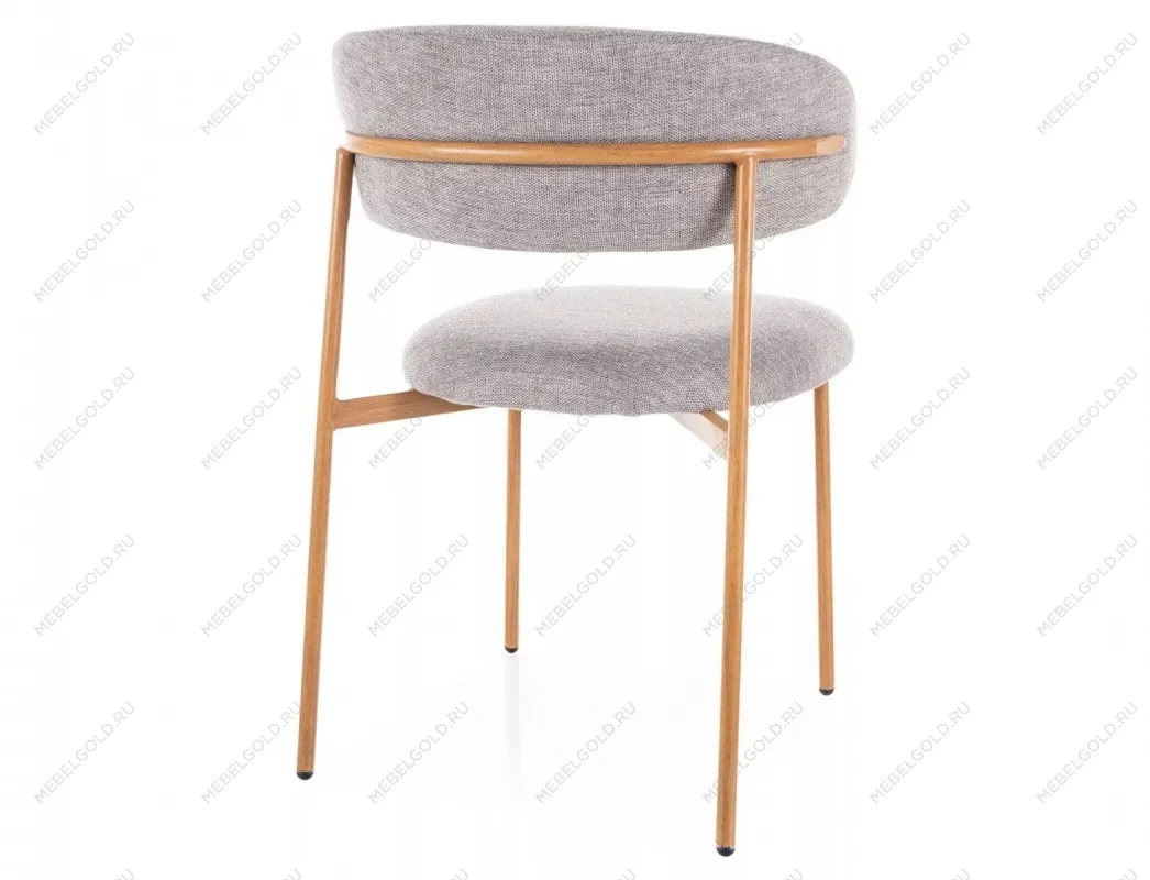 Стул кухонный Signal ELTON D Brego 07 (серый/дуб) | изображение 2