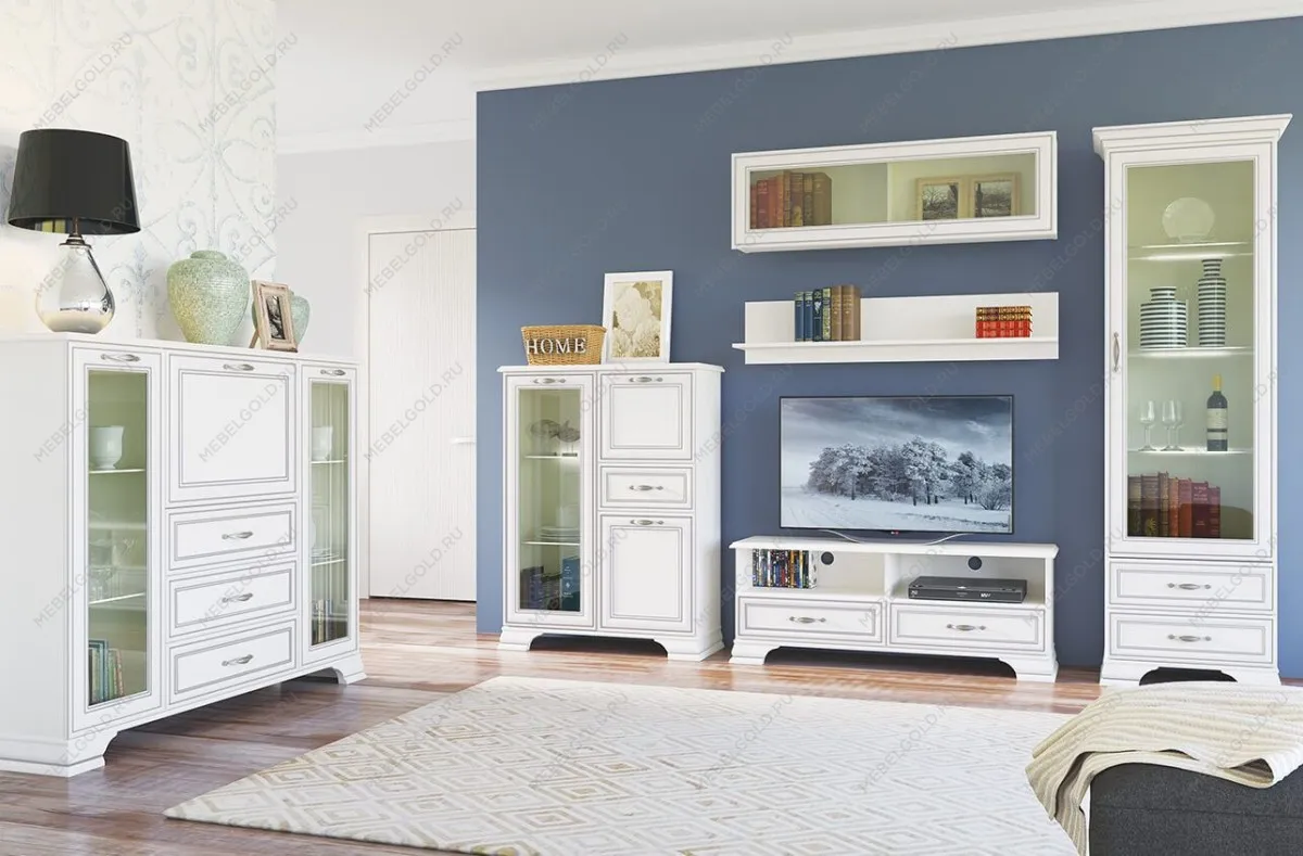 Гостиная Тиффани кремовый 1