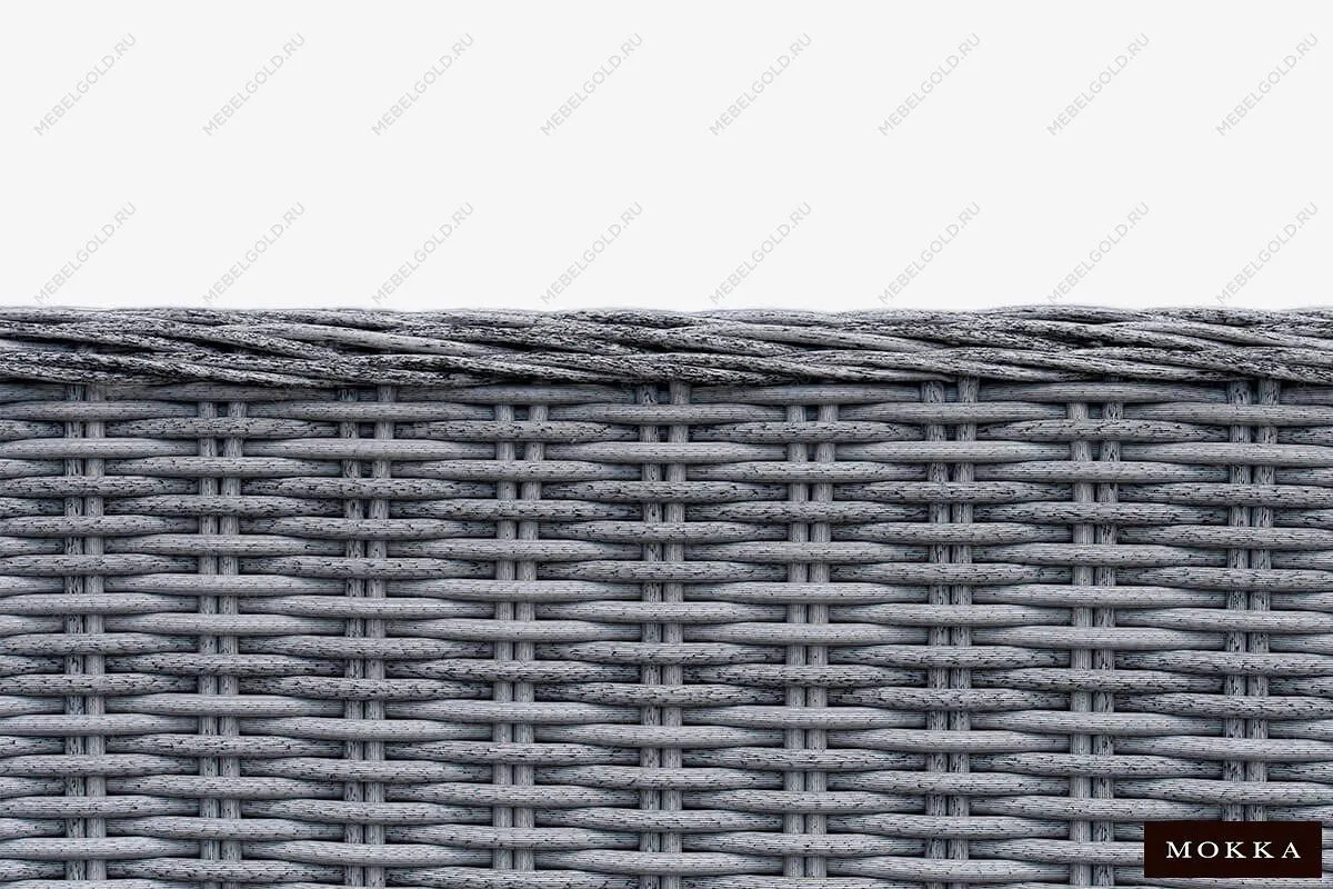 Комплект плетеной мебели MOKKA RIMINI (стол кофейный, 2 кресла, софа 3 х-местная) | изображение 14