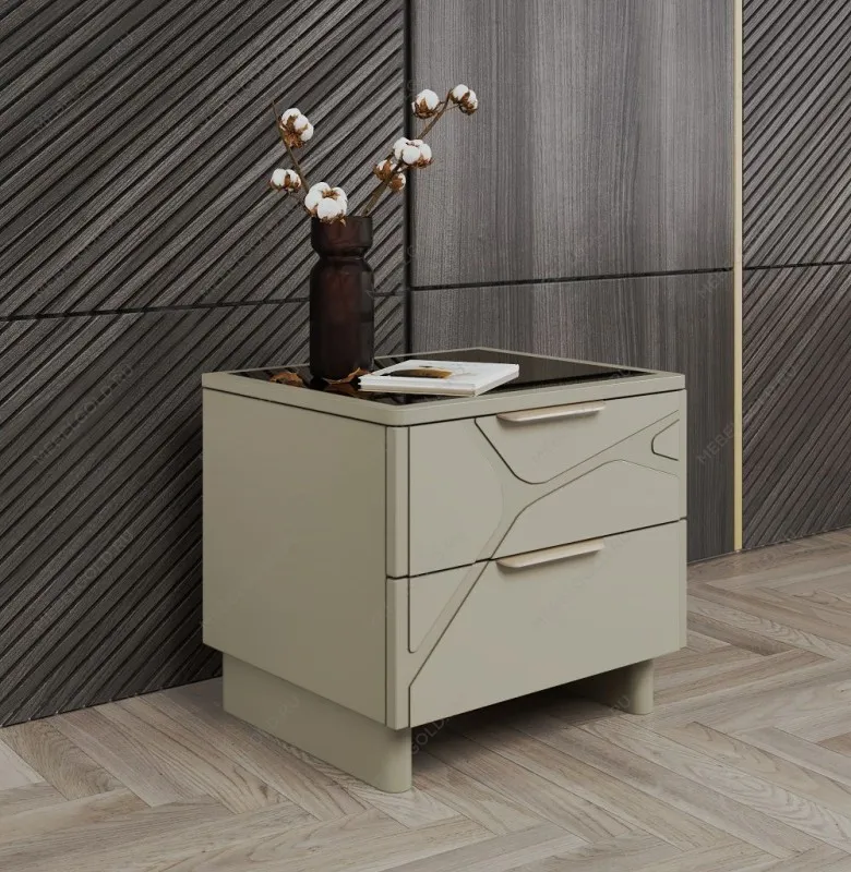 Спальня Лейла 4-дверная светло серый камень | изображение 4