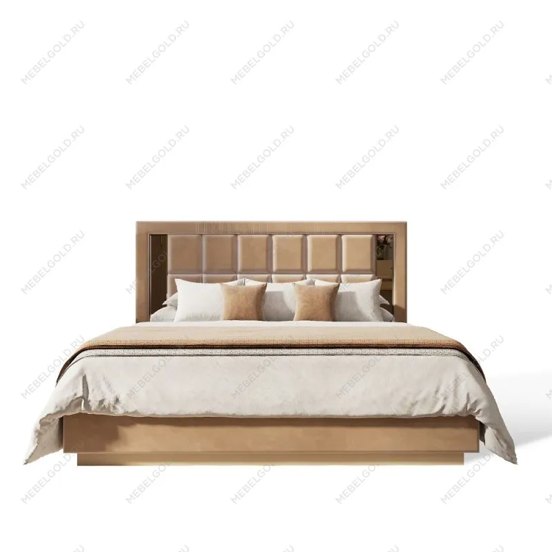 Кровать Замира 180x200 см бежевый | изображение 1