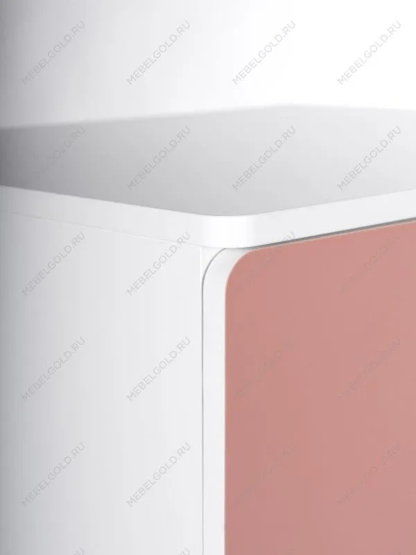 Шкаф распашной Пикси, с двумя дверьми и тремя полками 60х57х120, мечтательный пион | изображение 5