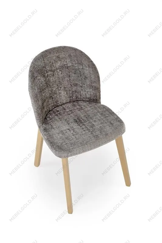 Стул кухонный Halmar BASSO (серый/дуб натуральный) | изображение 6