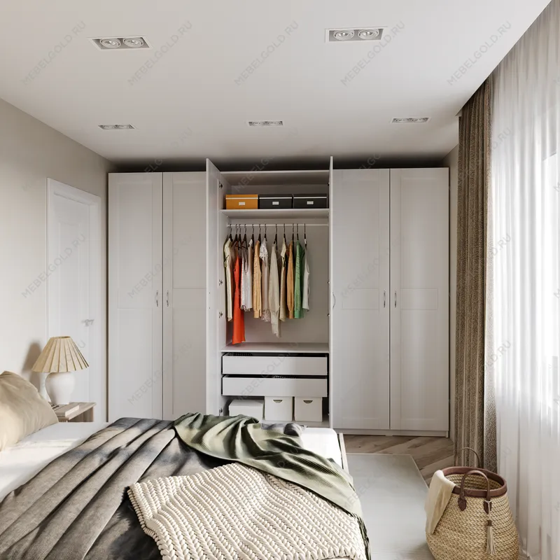 МАКС комплект дверей 75 (4 заполнения) белый | изображение 2