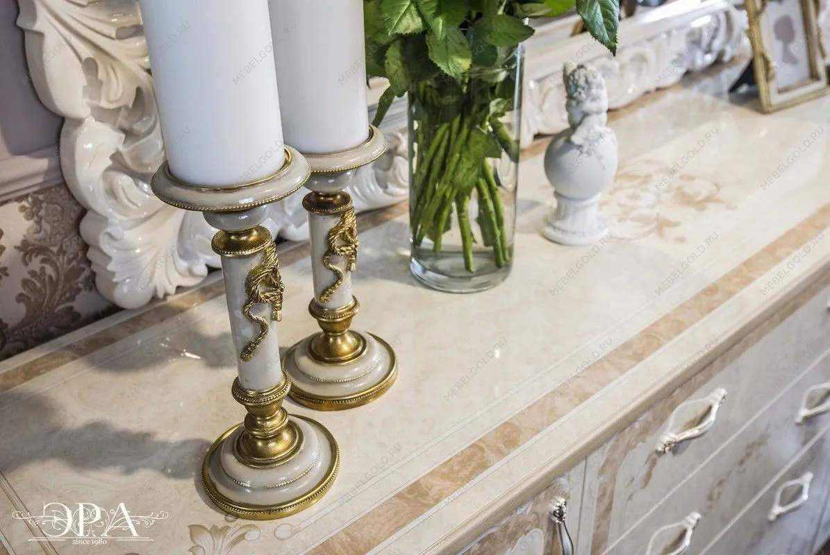 Комод Патрисия крем корень глянец (гостиная) | изображение 7