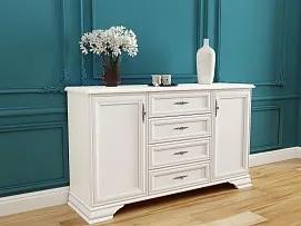 Тумба Кентаки KOM2D4S белый